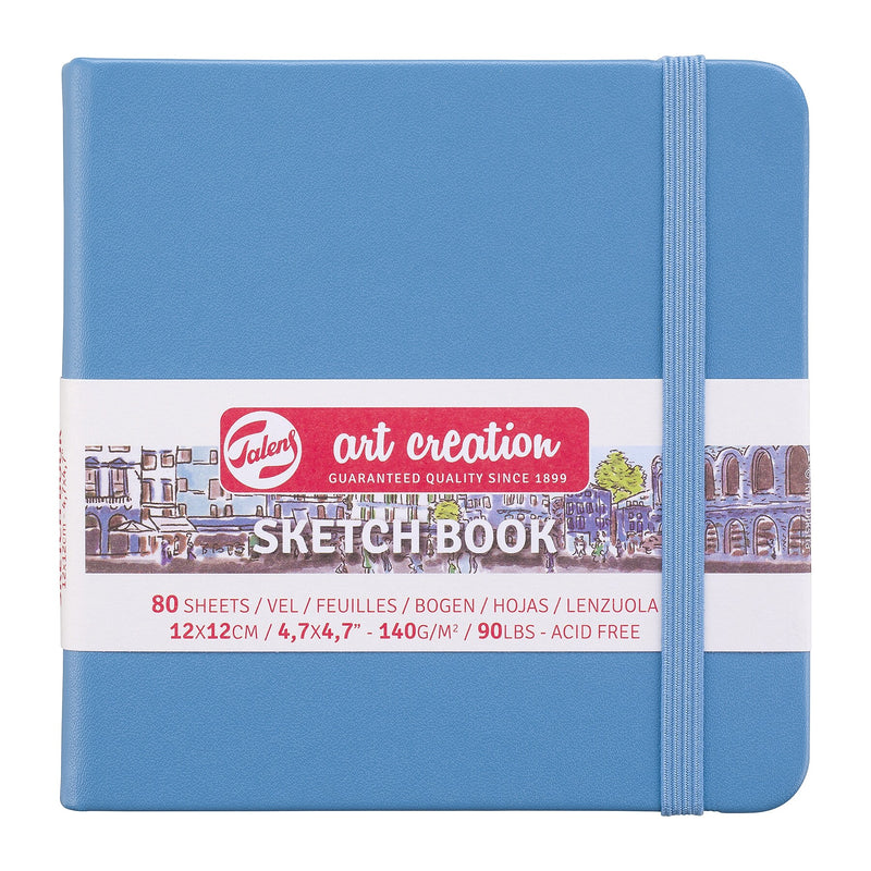 Talens Art Creation 4.7" x 4.7" Sketch Book, 80 Sheets/Book, 5/Bundle (TLN9314214M-5)