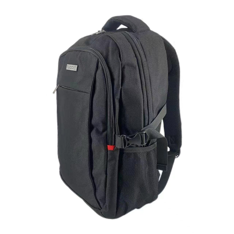 Tucci SCOUT Laptop Backpack, Medium, Black (T0564)