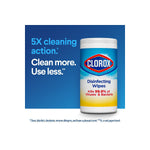 Clorox Disinfecting Wipes Value Pack, 75 Wipes/Container, 3/Pack (30208)