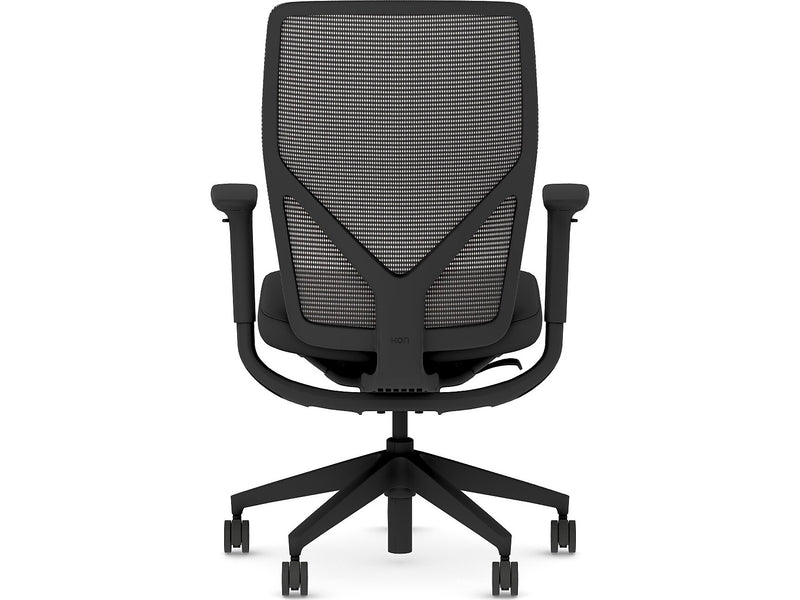 HON Flexion Fabric/Mesh Swivel Task Chair, Black (HFXT1.F0.STC.A.H.IM.CU10.NL.SB.T)