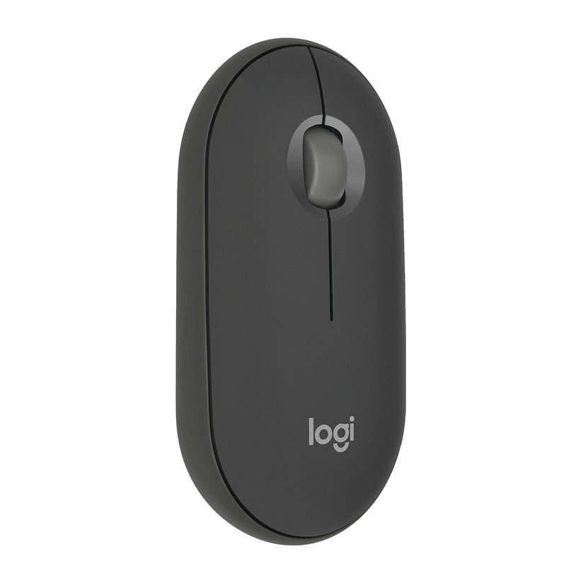 Logitech Pebble 2 M350s Wireless Ambidextrous Optical Mouse, Tonal Graphite (910-007024)
