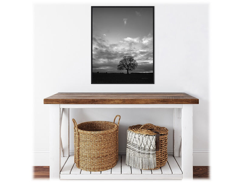 Amanti Art Horizon Tree BW, Canvas, 23" x 28" (A42675515097)
