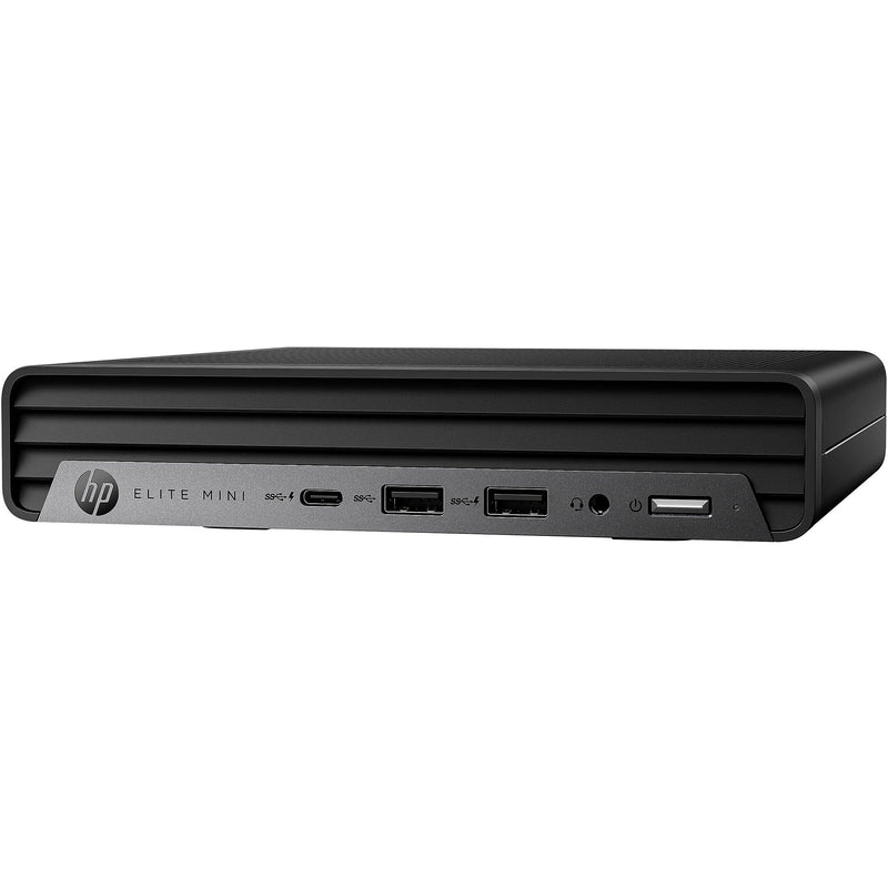 HP Elite 800 G9 Mini Desktop Computer, Intel Core i5-12500T, 16GB RAM, 256GB SSD, Windows 11 Pro, Keyboard + Mouse (AS1F8AT#ABA)