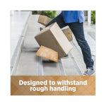 Scotch Curbside Recyclable Padded Mailer, #2, Bubble Cushion, Self-Adhesive Closure, 11.25 x 12, Natural Kraft, 100/Carton