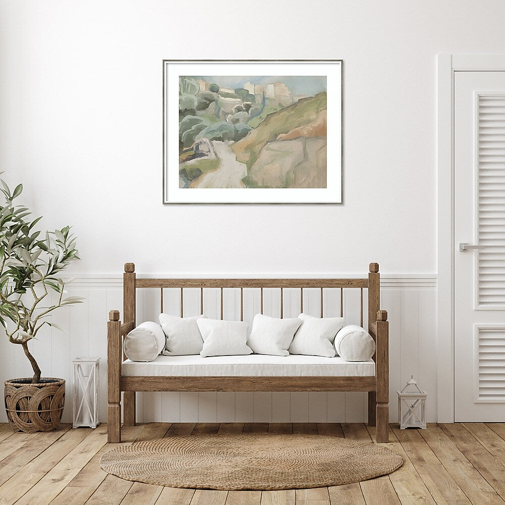 Amanti Art Afternoon Forest Hike by Urban Road Wood Framed Wall Art Print, 41" x 33" (A42677390667)