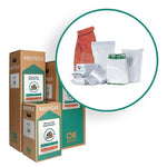 TerraCycle Cardboard Coffee Bags Zero Waste Box, 10.5 Gallon, Natural Kraft (CS115-S)