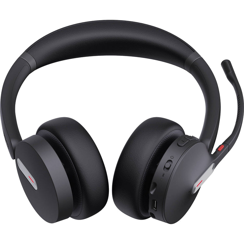 Yealink BH70 Wireless Noise Canceling Bluetooth Stereo Headset, USB-C, MS/UC Certified (1208668)