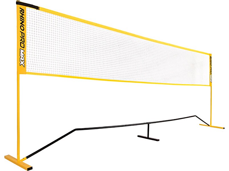 Champion Sports Rhino Port-A-Net Set, Yellow/Black (PA14SET)