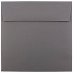 JAM Paper Invitation Envelope 6 1/2" x 6 1/2", Dark Grey, 100/Pack (263917200d)