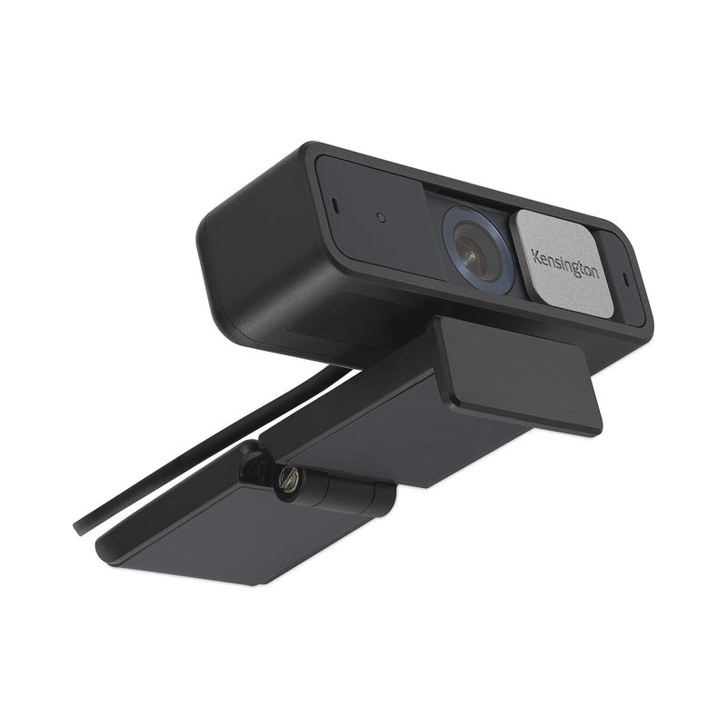 Kensington® W2050 Pro 1080p Auto Focus Pro Webcam, 1920 pixels x 1080 pixels, 2 Mpixels, Black