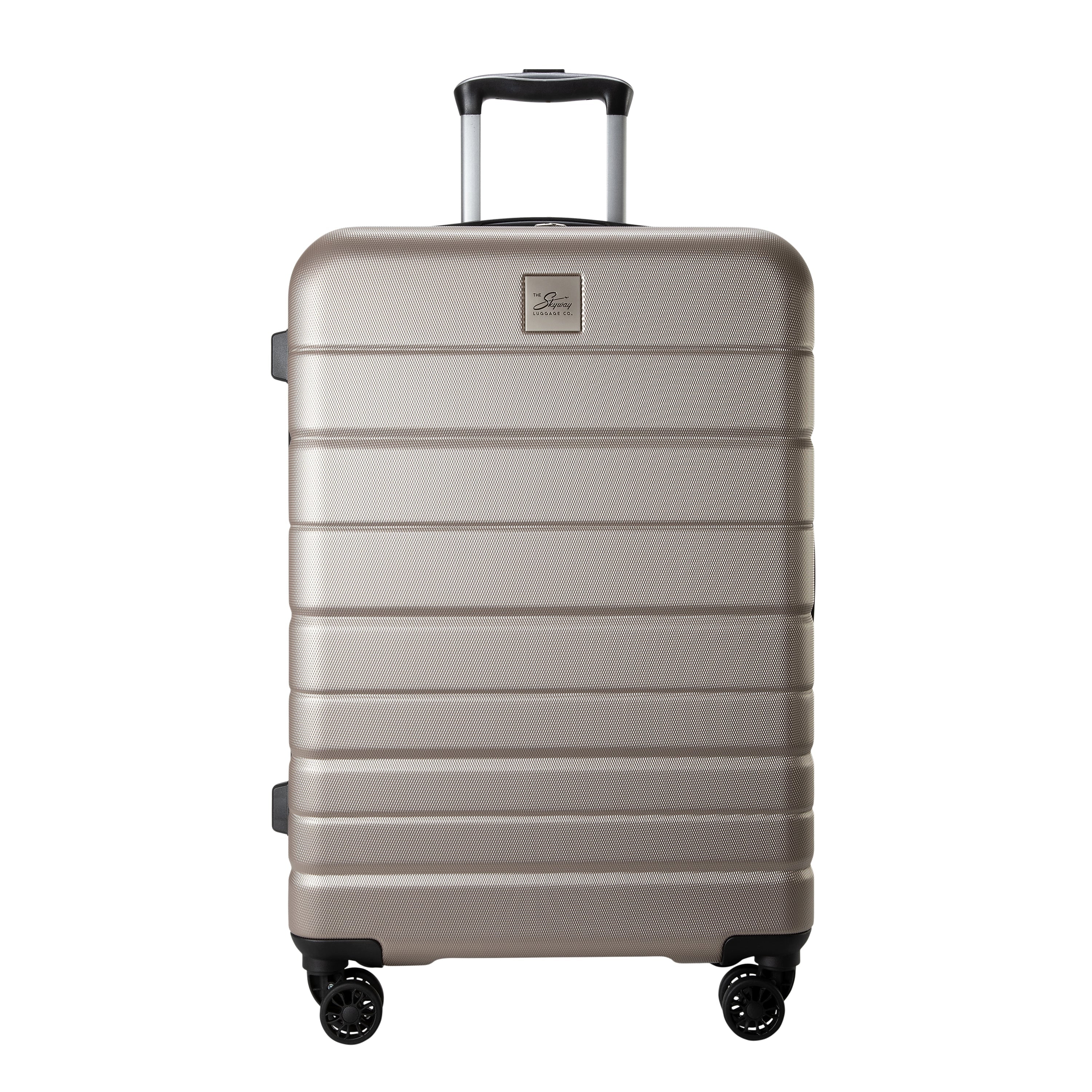 Skyway Luggage Epic 2.0 24" Hardside Suitcase, 8-Wheeled Spinner, Bone (780-24"257-4VP)