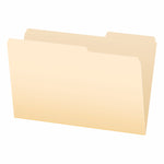 Pendaflex File Folder, 1-Tab, Right Position, Legal Size, Manila, 100/Box (1006983)