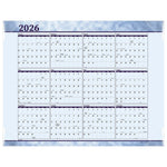 2026 AT-A-GLANCE 21.75" x 17" Monthly Desk Pad Calendar, Slate Blue (89701-26)