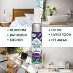 Absolute Green Air Freshener Spray, Lavender Scent, 4 Fl. Oz., 2/Pack (LAVAIR-2PK)