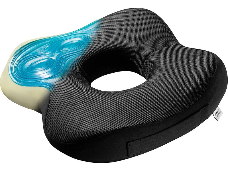 Mount-It! Ergo Collection Memory Foam Ergonomic Seat Cushion, Black (MI-1104)