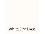 Correll Square-Shaped Dry-Erase Markerboard Cafe Table, 36" x 36", Frosty White/Black (BXB36DES-80)