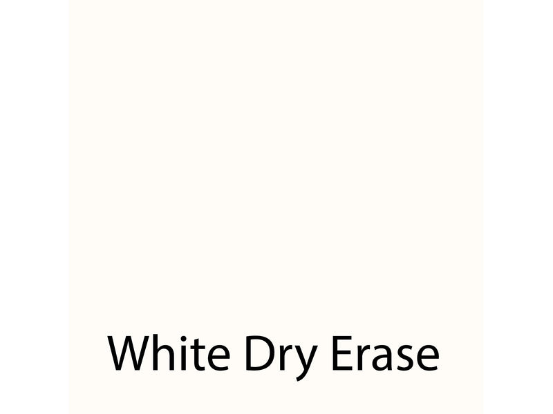 Correll Square-Shaped Dry-Erase Markerboard Cafe Table, 36" x 36", Frosty White/Black (BXB36DES-80)