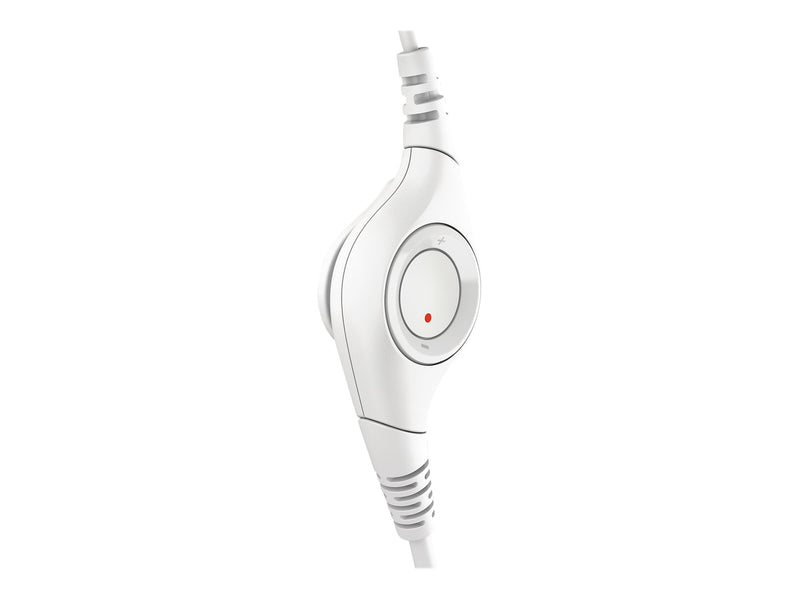 Logitech H390 Wired Headset For PC/Laptop, Off-White Noise Canceling Stereo Computer Headset, USB-A (981-001285)