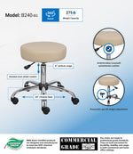 Boss Backless Medical Stool, Beige (B240-BG)