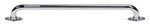 Dynarex Rotating Flange Knurled Grab Bar, 32", Chrome (10315)