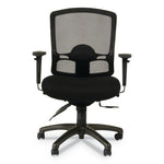 Alera Etros Series Mesh Back Fabric Computer and Desk Chair, Black (ALEET4017)