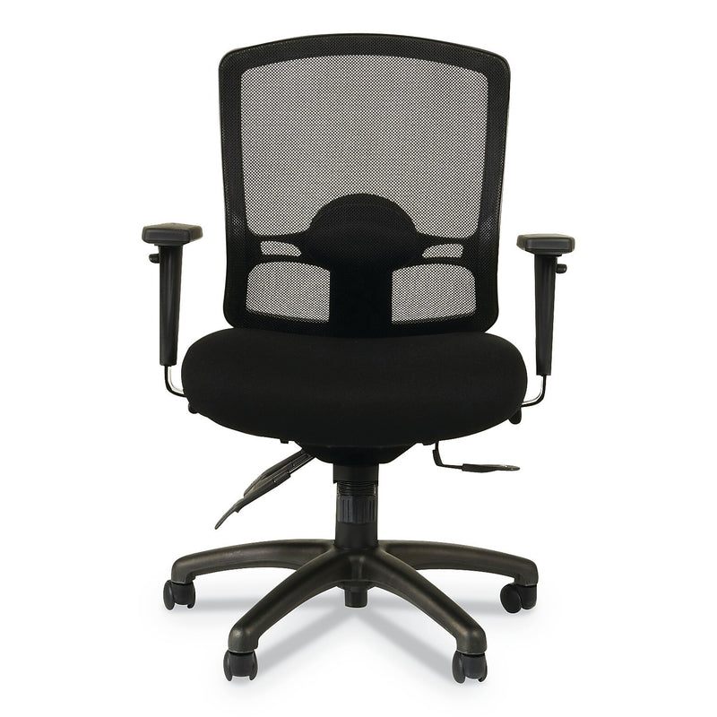 Alera Etros Series Mesh Back Fabric Computer and Desk Chair, Black (ALEET4017)