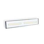 Azar Sign Holder, 11.5" x 2.5", Horizontal, Wall Mounted, Clear, Acrylic, 10/Pack (AZA122011)
