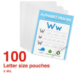 Staples Thermal Laminating Pouches, Letter Size, 5 Mil, 100/Pack (5204003/5204009)