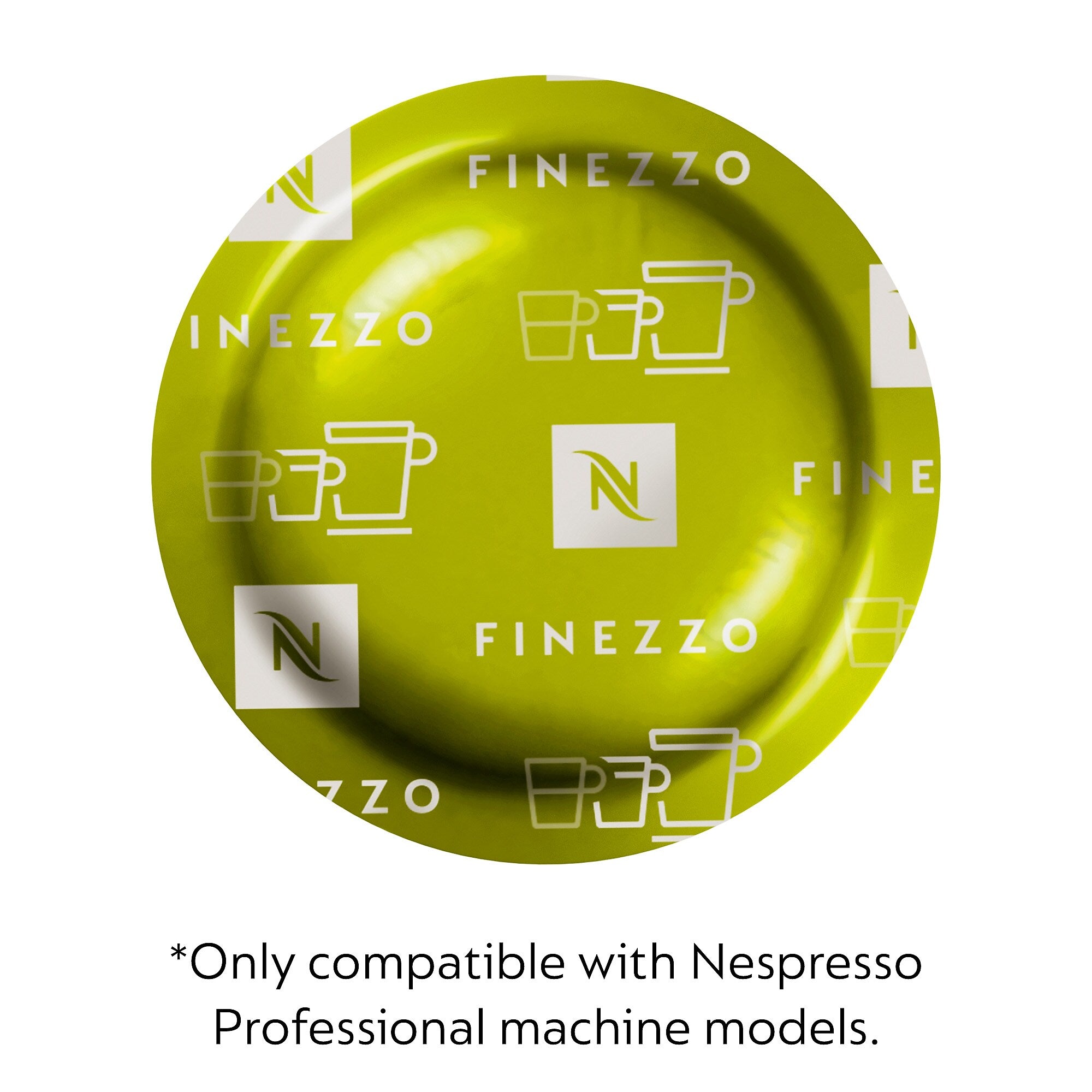 Nespresso Finezzo Coffee Nespresso Professional Capsules, Espresso Roast, 50/Box (8902.84)