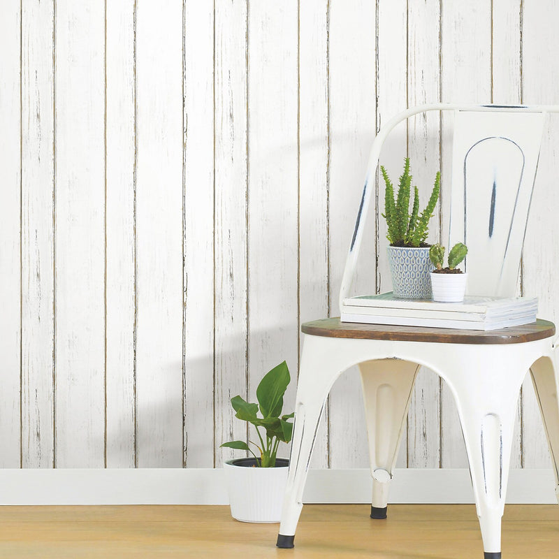 York Wallcoverings Shiplap Peel and Stick Wallpaper (RMK11240WP)
