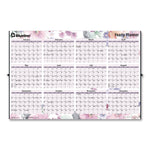 2026 Blueline 36" x 24" Yearly Dry Erase Wall Calendar, Reversible, White/Orange (REDC171920)