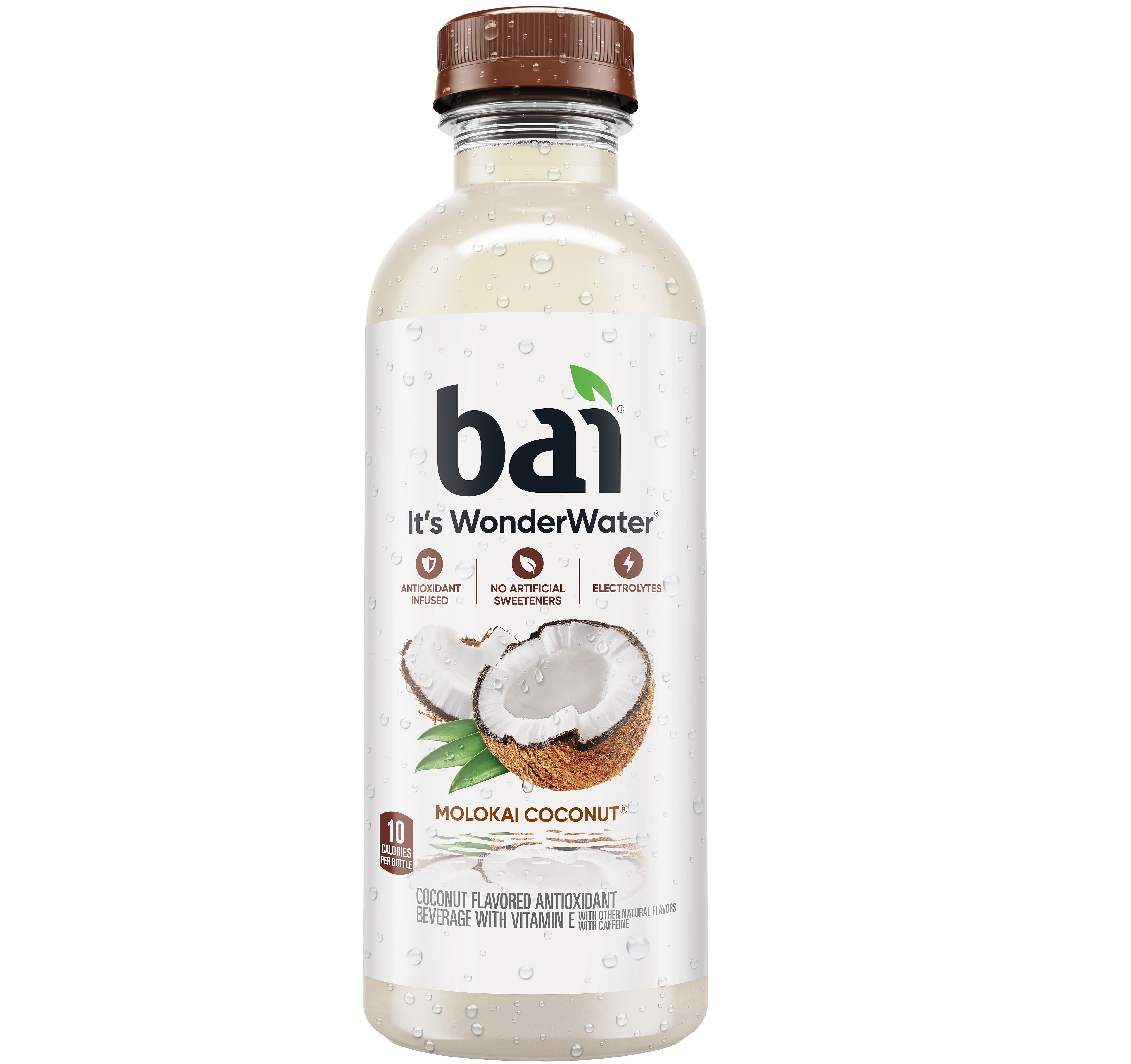 Bai Cocofusions Molokai Coconut, 18 Fl. Oz. Bottles, 12/Pack (CAD00427)