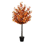 Nearly Natural 6' Autumn Lush Maple Artificial Fall Tree (T4833)