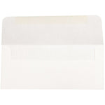 JAM Paper Booklet Envelope 3" x 6 11/16", White, 100/Pack (216313691d)
