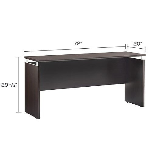 Safco Medina 72" Credenza, Mocha (MNCNZ72LDC)
