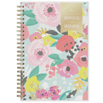 2025-2026 Day Designer for Blue Sky Secret Garden Mint 5" x 8" Academic Year Weekly & Monthly Planner, Plastic Cover