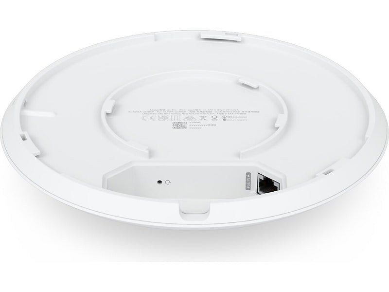 Ubiquiti U7 Pro AX 5.7 Gbps Tri Band PoE WiFi 7 Access Point, White (U7-PRO-US)