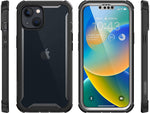 i-Blason Ares Black Case for iPhone 13/14 (iPhone2021/22-6.1-Ares-SP-Black)