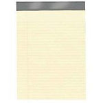 AbilityOne Writing Pad, 8 1/2" x 14", Ruled, 50 Sheets/Pad