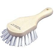 AbilityOne Scrub Brush, Plastic Block, 3"x3-/4", 1-1/4" Nylon Bristles