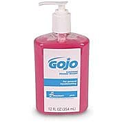 Lotion Soap, Pump Bottle, 12 oz, Red, 12/Bx