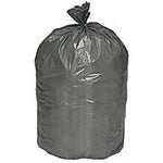 AbilityOne Can Liner, 60 Gallon, Gray, 38" x 58", 100/Box