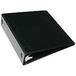 AbilityOne 2" Non-View Binder, D-Ring, Black (NSN2835273)