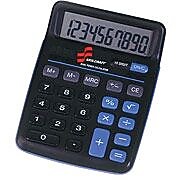 AbilityOne National Industries 10-Digit Calculator, Black