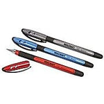 AbilityOne Ballpoint Stick Pen, Medium Point, 0.7 mm, Blue Ink