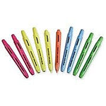 AbilityOne Stick Highlighters, Chisel Tip, Assorted Ink, 5/Set (NSN5548211)