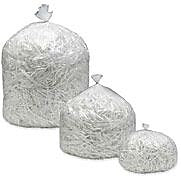 AbilityOne Heavy-Duty Shredder Bags, 20 Gallon, Clear, 31" x 36", 50/Bx
