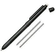 AbilityOne SKILCRAFT B3 Aviator Pen/Pencil, Medium Point Pen, Black and Red Ink / Black Barrel