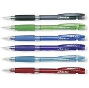 AbilityOne Mechanical Pencil with Rubber Grip, 0.7mm, Assorted, 12/Pk