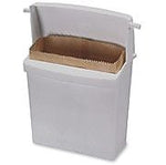 Rubbermaid Sanitary Napkin Receptacle, White, 12 1/2" x 5 1/4" x 10 3/4" (FG614000WHT)